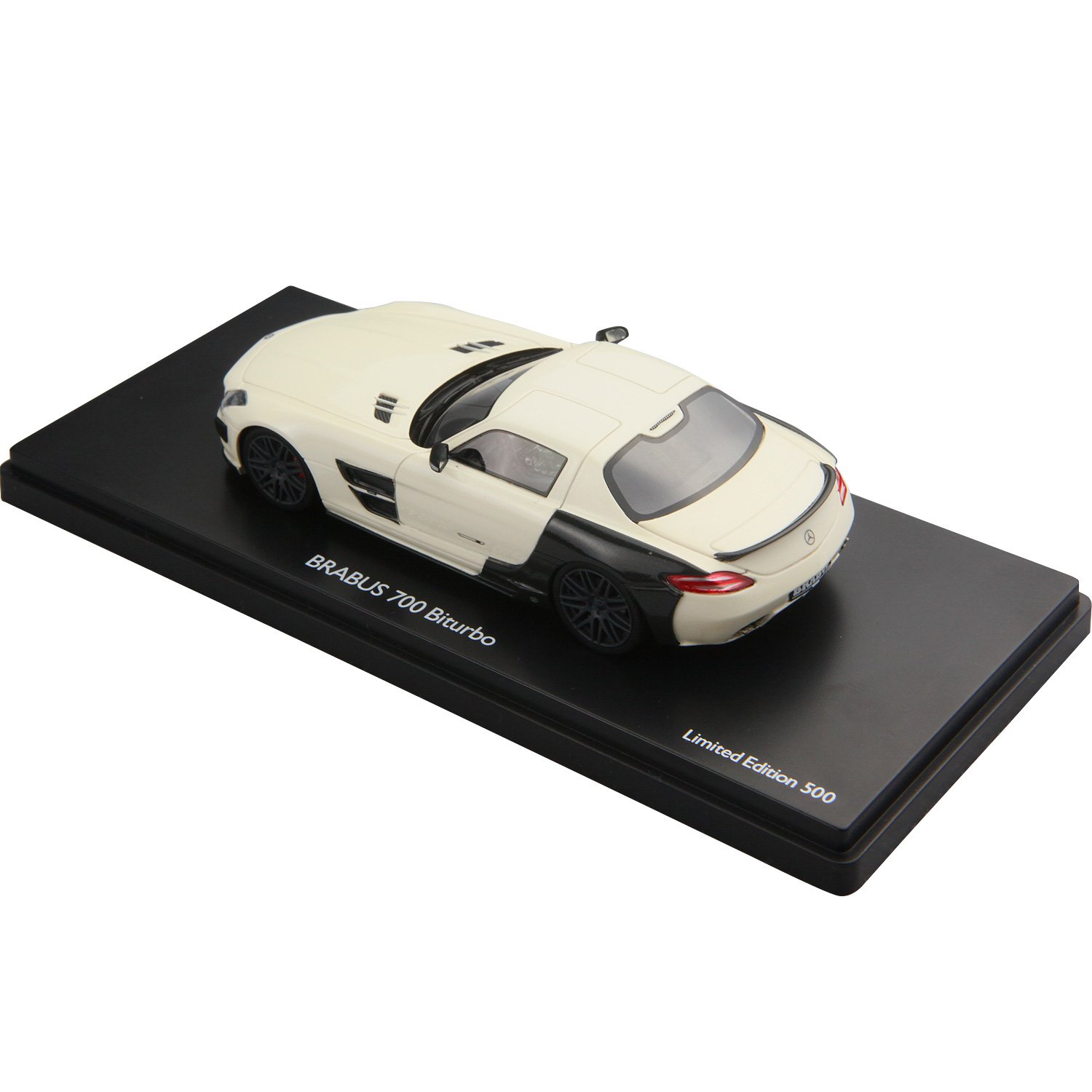 1/43 ベンツ　SLS AMG ブラバス　700 Biturbo　ミニカー シュコー 1/43 メルセデスベンツ ブラバス 700 ホワイト